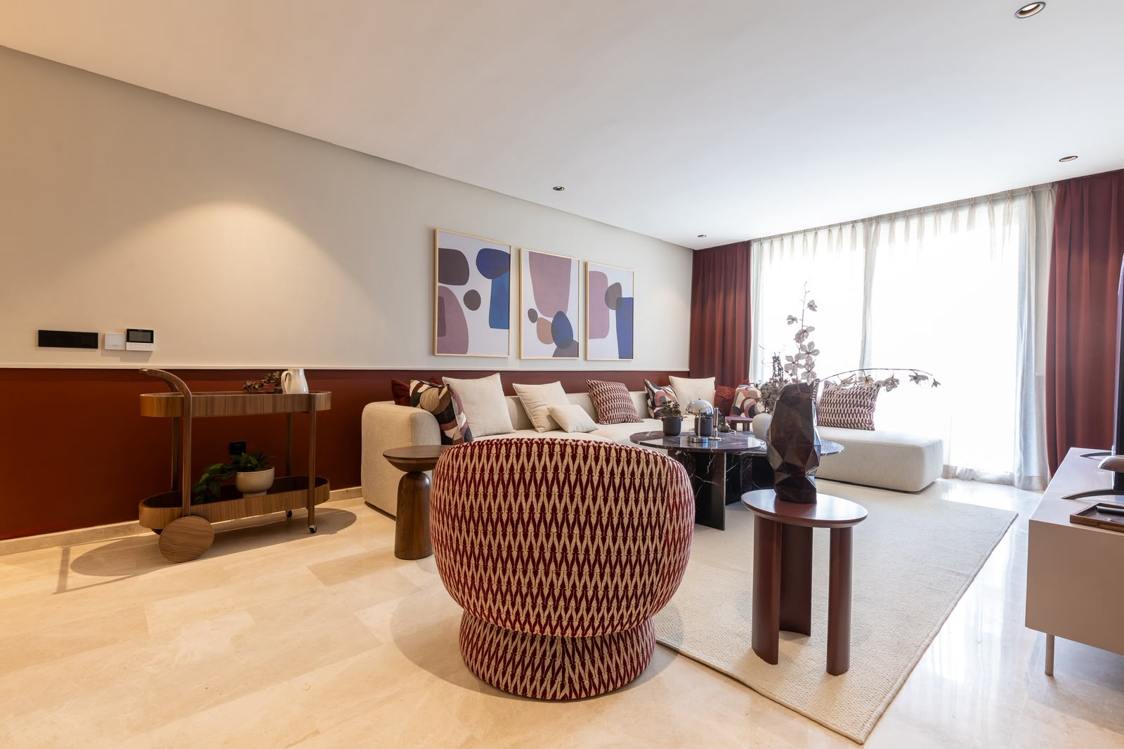 Loft View — séjour contemporain